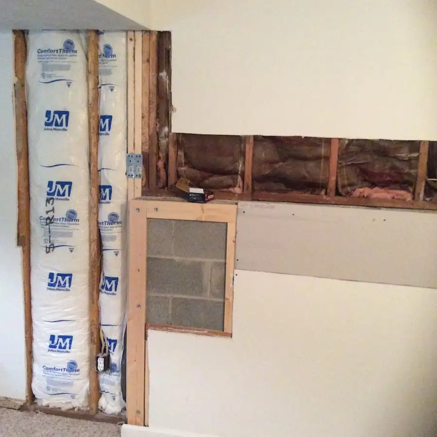 Wall insulation replacement during Odor Removal & Deodorization in Caldwell